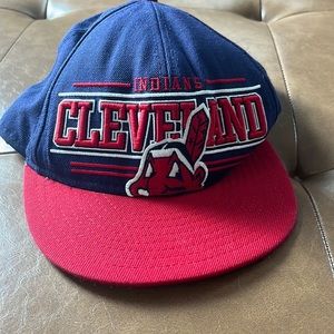Cleveland Indians new era 59fifty hat 7 1/2 fair condition